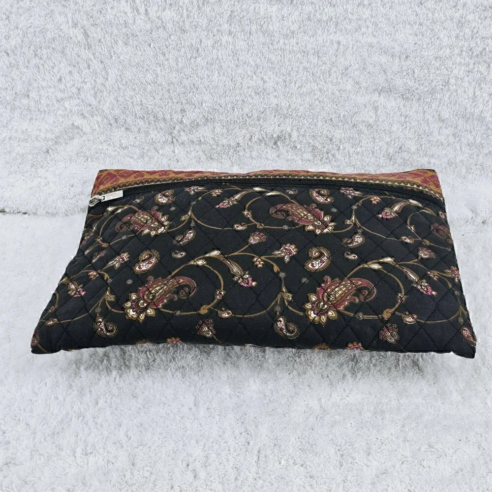 Americana by Sharif Quilted Large Cosmetic Bag